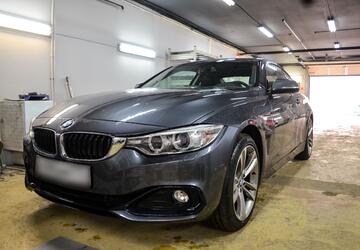 Шумоизоляция арок на BMW 420i xDrive — редкий экземпляр из Германии