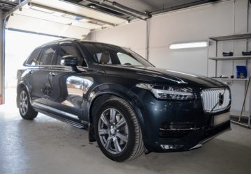 Шумоизоляция колесных арок Volvo XC90 в варианте 