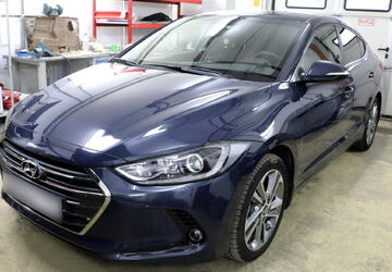 Замена акустики на Hyundai Elantra
