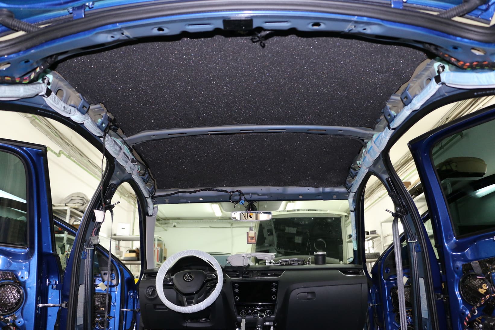 Шумоизоляция крыши Scoda Octavia